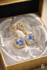 Elegant Gold-Tone Jewelry Combo Set – Earrings & Ring - Image 2