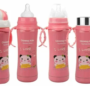 baby feeding bottle, thermal baby bottle 240ml, stainless steel baby bottle, insulated milk bottle, BPA free baby bottle, leak proof baby bottle, newborn feeding bottle